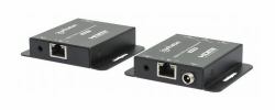 Manhattan 168397 Audio-/Video-Leistungsverstärker AV-Sender & -Empfänger (4K Hdmi Over Ethernet - Extender Kit, Extends 4K@30Hz - Signal Up To 40M Or A 1080P@60Hz Signal Up To 70M With A Single C...