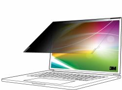 3M Bright Screen Privacy Filter for Apple® MacBook Air® 13 M2-M4, 16:10, BPNAP006 (3M Bright Screen Privacy Filter - Notebook privacy filter - removable - flip - 13.6" - black)