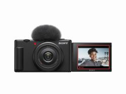 Sony ZV-1F 1" Kompaktkamera 20,1 MP Exmor RS CMOS 5472 x 3648 Pixel Schwarz (Sony ZV-1F - Digitalkamera)