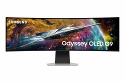 Samsung G95SC Computerbildschirm 124,5 cm [49"] 5120 x 1440 Pixel Dual QHD OLED Silber (Samsung Odyssey OLED G9 S49CG950SU - L)