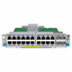 HPE 20-port Gig-T PoE+/4-port SFP v2 network switch module Gigabit Ethernet (HPE 20-port GT PoE+/4-port SFP - Warranty: 90 days only)