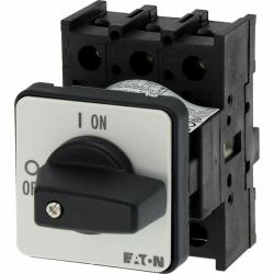 Eaton P1-25/E Elektroschalter Kippschalter 3P Schwarz, Weiß (Electric On-Off switch 3 pole)