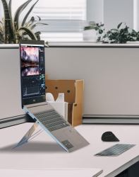 STANDIVARIUS UNO Laptop-Ständer Aluminium, Silber 43,2 cm [17"] 