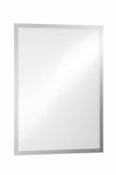Durable DURAFRAME Schilderhalter Kunststoff Silber (Durable DURAFRAME POSTER A1 Silver)