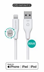 eSTUFF ES601170 Lightning-Kabel 1 m Weiß 