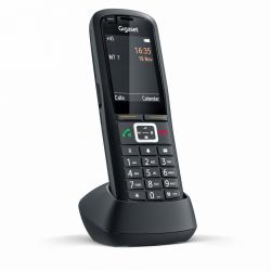 Gigaset R700H PRO + Ladeschale (R700H Pro Dect Telephone - Caller Id Black - Warranty: 12M)
