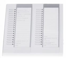 Mitel 69349 IP-Add-On-Modul Grau, Weiß 36 Tasten (AASTRA M 671 ICEGREY)