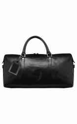 dbramante1928 Kastrup Leder Schwarz Unisex Handtasche (dbramante1928 Kastrup 2 - Reisetasche - 2. Generation - Schwarz)