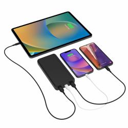 mophie essentials powerstation 20K 20000 mAh Schwarz (POWERSTATION 20K BLCK - MOPHIE ESSENTIALS UNIVERSAL BATT)