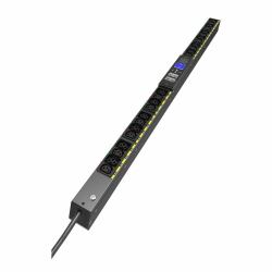 Eaton EVMAFC20A Stromverteilereinheit [PDU] 24 AC-Ausgänge 22.5U Schwarz (PDU G4 MA 0U C20 16A 1P 12XC13 - 12XC39)