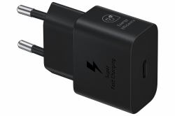 Samsung EP-T2510 Smartphone Schwarz AC, USB Schnellladung Drinnen (25W Power Adapter Black - Warranty: 24M)