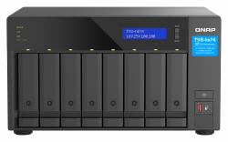 QNAP TVS-H874T-I9-64G NAS/storage server Tower Intel® Core™ i9 64 GB DDR4 0 TB QNAP QTS Black (Qnap TVS-h874T-i9-64G 8 Bay Tower NAS)