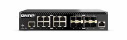 QNAP QSW-M3216R-8S8T Netzwerk-Switch Managed L2/L3 10G Ethernet [100/1000/10000] 1U Schwarz 