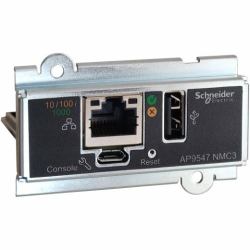 APC Netzwerkmanagement-Karte, USV Netzwerkmanagement-Karten, für Easy UPS 3 Serie, 3-Phasen, Fernüberwachung und -verwaltung der USV (NETWORK MANAGEMENT CARD FOR - EASY UPS 3-PHASE)