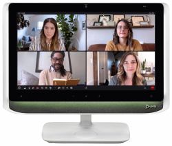 HP Poly Studio P21Personal Meeting FHD Display 54,6 cm [21.5"] 1920 x 1080 Pixel Weiß (PLY STUDIO P21 21.5 FHD MNTR EURO)