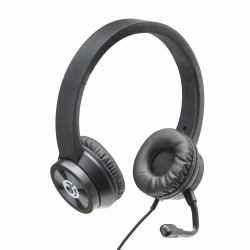 connektgear HP532 USB-C /A /3.5mm Headset with Boom Mic - Black Kopfhörer Kabelgebunden Kopfband...