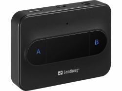 Sandberg 450-13 Kabellose Audio-Transmitter 3,5 mm 10 m Schwarz (BT Link For 2xHeadphone - Bluetooth Link For 2xHeadphone - Warranty: 60M)