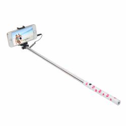 Ultron 173950 Selfie-Stick Smartphone Pink, Silber, Weiß (Selfie Stick Smartphone Pink, - Silver, White - Warranty: 12M)