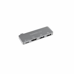Terratec Connect c4 USB 3.2 Gen 1 [3.1 Gen 1] Type-C Silber 