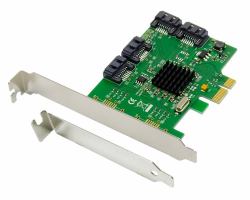 Dawicontrol PCI Card PCI-e DC-614e RAID 4Kanal SATA6G Retail RAID-Controller PCI Express 2.0 6 Gb...