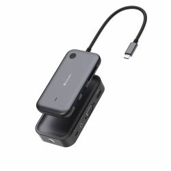 Verbatim 32146 Kabelloser Display-Adapter USB Full-HD Desktop (Verbatim Share My Screen USB-C Wirel.Displ.Ad. 1080P/Hub 32146)