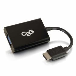 C2G CG41351 AV-Geräte-Zubehör (Legrand HDMI M to VGA F w/pwr and audio [Lifetime warranty])