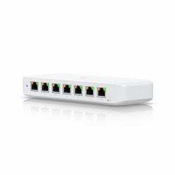 Ubiquiti Ultra 60W Managed L2 Gigabit Ethernet [10/100/1000] Power over Ethernet [PoE] Weiß (Ubiquiti Switch UniFi Ultra 8xRJ45 GBit USW-Ultra-60W Powered by 802.3af/at PoE - PSU incl.)