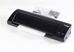 Dahle 70103 Cold/hot laminator 250 mm/min Black (Dahle 70103 A3 Laminator with 2 Heated silicone Rollers)