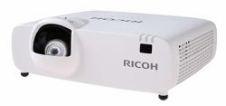 Ricoh PJ WUL5A40ST Short-Throw-Projektor 4500 ANSI Lumen 3LCD WUXGA [1920x1200] Weiß 