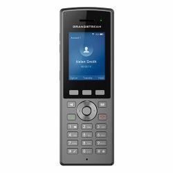 Grandstream Networks WP825 IP-Telefon Anthrazit 2 Zeilen LCD WLAN (Grandstream WP825 - schnurloses VoIP-Telefon - mit Bluetooth-Schnittstelle)