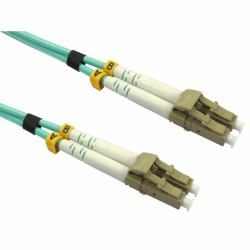 Cables Direct FB4M-LCLC-200D InfiniBand/fibre optic cable 20 m LC Aqua colour (CDL 20m OM4 Fibre Cable LC-LC)