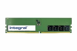 Integral M323R4GA3DB0-CWM-IN Speichermodul 32 GB 1 x 32 GB DDR5 288-pin DIMM (32GB PC RAM MODULE DDR5 5600MTs PC5-44800 UNBUFFERED NON-ECC DIMM 1.1V 2GX8 CL46 INTEGRAL)