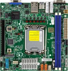 Supermicro MBD-X13SCL-IF Intel C262 LGA 1700 mini ITX (X13 Server Mini-ITX,Catlow,UP,RPL-E Xeon E,LGA1700, C26)