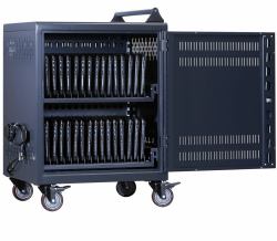 Power Technologies LITE Series AC-30 Wagen zur Verwaltung tragbarer Geräte Schwarz (AC-30 30-Bay Basic Charging)