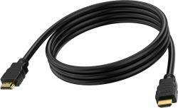 vision TC 1MHDMI8K/BL HDMI-Kabel 1 m HDMI Typ A [Standard] Schwarz 