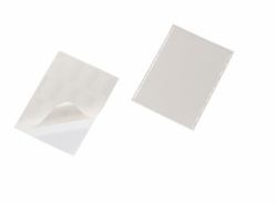 Durable 829419 Klarsichthülle 150 x 210 mm [A5] 25 Stück[e] (Durable POCKETFIX Label Sleeve A5 [25])