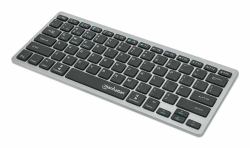 Manhattan 180559 Tastatur Büro RF Wireless + Bluetooth QWERTZ Deutsch Schwarz, Grau (Keyboard Rf Wireless + - Bluetooth Black, Grey - Warranty: 12M)