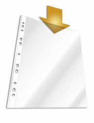 Durable 2672-19 Klarsichthülle 210 x 297 mm [A4] 100 Stück[e] (Durable BUSINESS Punched Pocket 100 A4 [100])