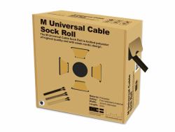 Multibrackets 2452 Kabelmuffe Schwarz (Multibrackets M Universal Cable Sock Roll Black 20mm-W 50m-L)