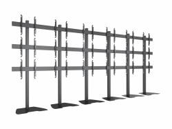 Multibrackets 6824 Videowand-Bildschirmhalter (Multibrackets M Pro Series - Video Wall Stand MBF6x3U 300 Micro Adjustable*)