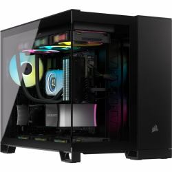 Corsair 2500X RGB Micro Tower Black (CORSAIR LNK 2500X RGB BLK MID)
