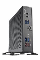 Shuttle XPC slim Barebone DS50U5, i5-1335U, 2x LAN [1x 2.5Gbit ,1x 1Gbit], 1xCOM,1xHDMI,1xDP, 1x VGA, fanless, 24/7 permanent operation (DS50U5 I5-1335U 90W EXT. - LAN HDMI DISPLAY-PORT COM-PORT)