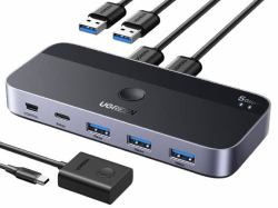 Ugreen USB 3.0 Sharing Switch 2 In 4 Out (Ugreen USB 3.0 Switch 2x USB-A in, 3x)