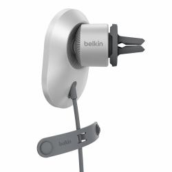 Belkin BoostCharge Pro Handy Grau Zigarettenanzünder Kabelloses Aufladen Auto (QI2 15W CAR VENT MOUNT NO CLA - )