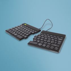 R-Go Tools Ergonomische Tastatur R-Go Split Break mit Pausensoftware, geteilte Tastatur, QWERTY [...