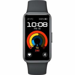 Huawei Band 9 AMOLED Aktivitäts-Trackerarmband 3,73 cm [1.47"] Schwarz (Huawei Kimi-B19 Starry Black Body With Starry Black Fluoroelastomer Strap)