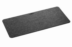 Durable 708158 Schreibtischunterlage PET-Filz Anthrazit (Durable Premium Soft Felt Desk Mat)