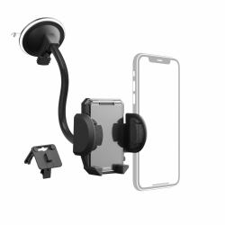 Hama Multi Mobile phone/Smartphone Black (MULTI 2IN1 PHONE HOLDER KIT WINDSCRN)
