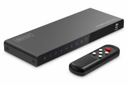 Digitus 4K HDMI Switch, 5x1 (4K HDMI SWITCH 5X1 - 5X1 HDMI SWITCH 4K/60HZ HDCP 2.3)