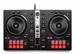 Hercules INPULSE 300 MK2 Vinyl-Scratcher Schwarz, Rot (HERCULES DJ CONTROL INPULSE 300 MK2)